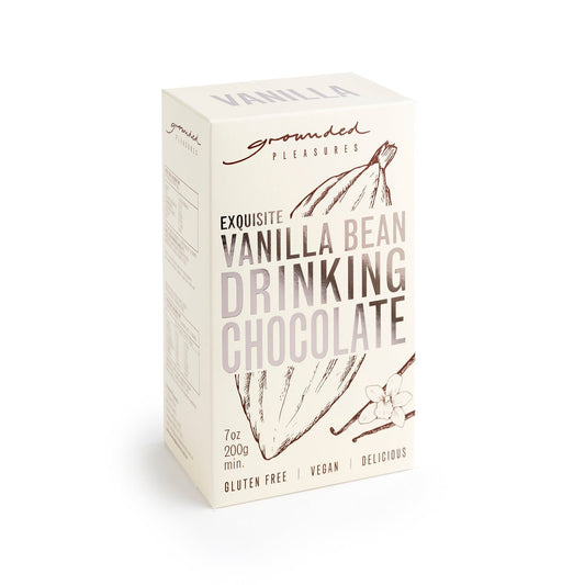 Grounded Pleasures Vanilla Bean Drinking Chocolate 200g-Pantry-Grounded Pleasures-iPantry-australia