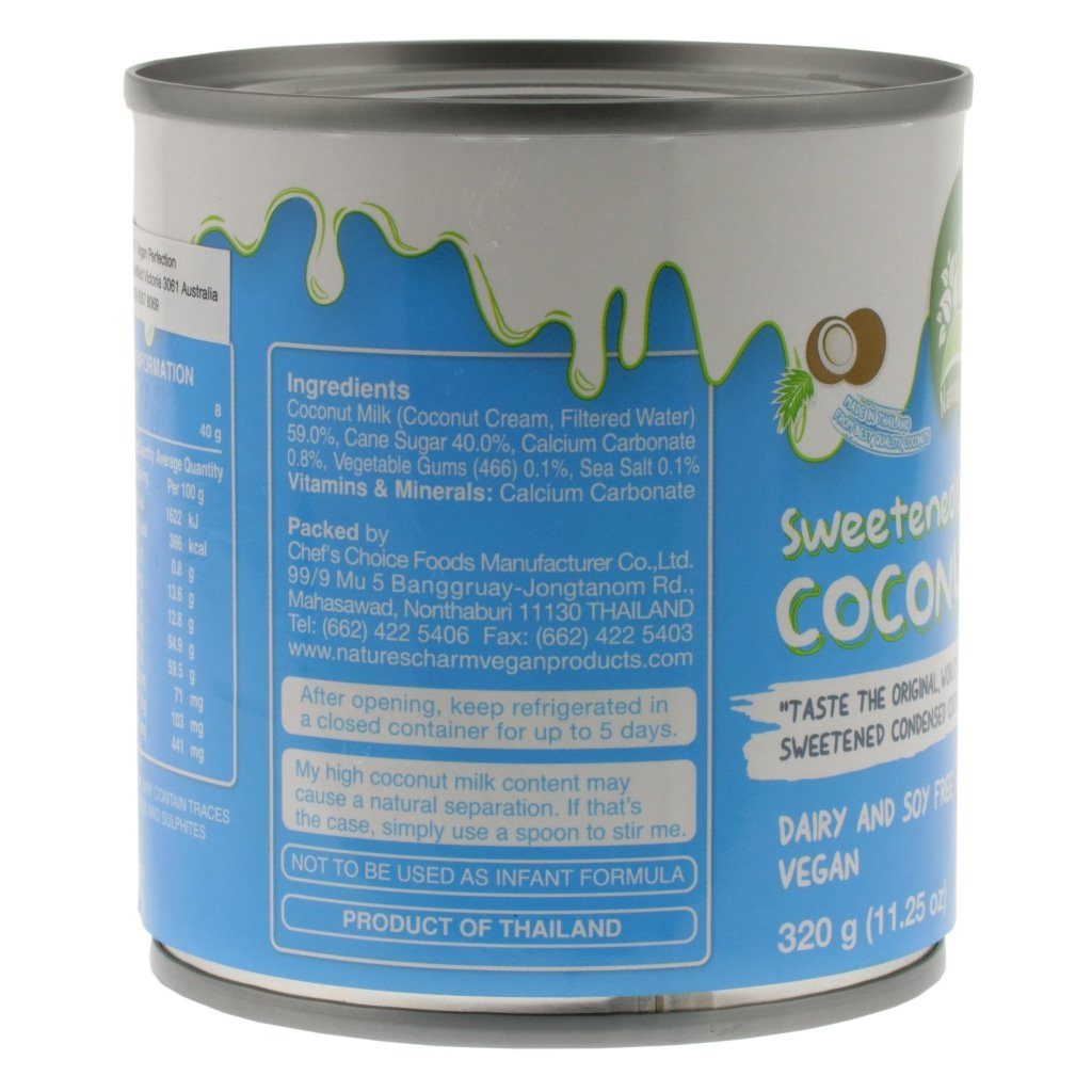 Nature's Charm Sweetened Condensed Coconut Milk, 320g-Pantry-Nature's Charm-iPantry-australia