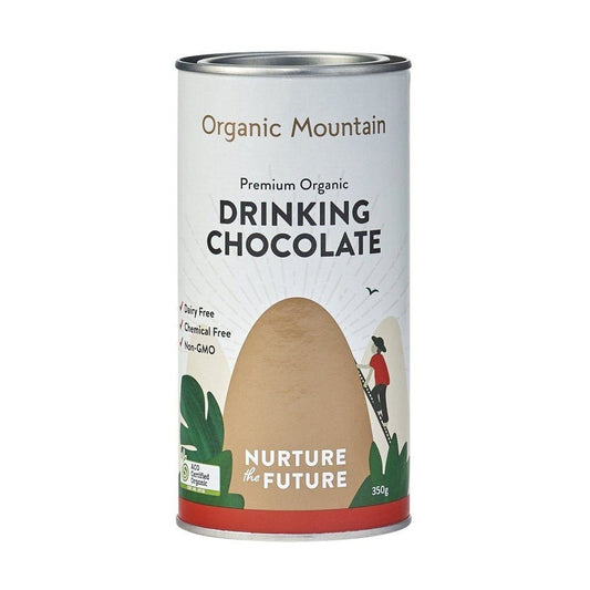 Organic Mountain Drinking Chocolate 350g-Pantry-Organic Mountain-iPantry-australia